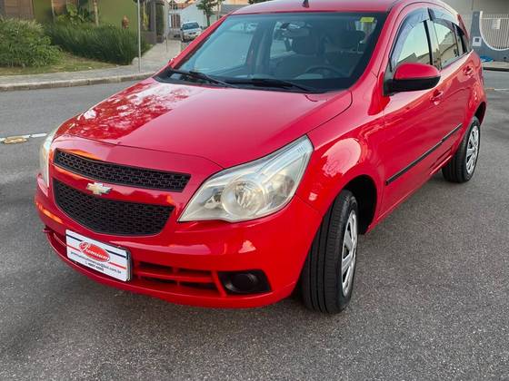 CHEVROLET AGILE 1.4 MPFI LT 8V FLEX 4P MANUAL CHEVROLET AGILE 1.4 MPFI LT 8V FLEX 4P MANUAL